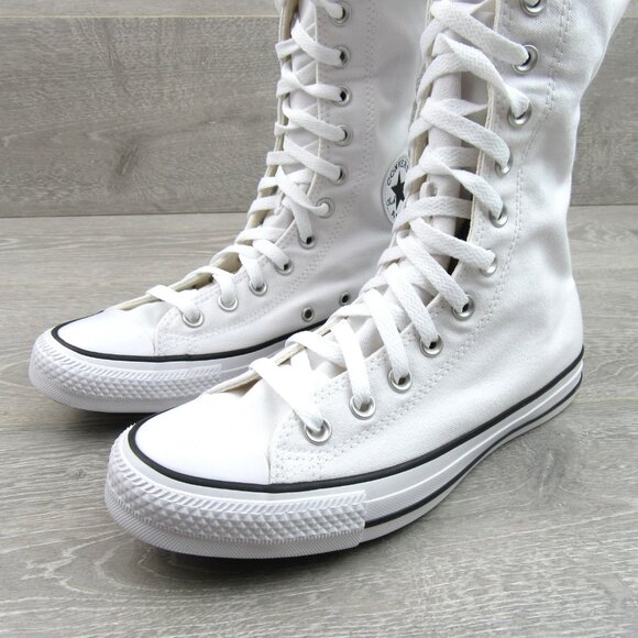 Converse Chuck Taylor All Star XX HI Women's Size 8 White Sneakers NEW - Picture 4 of 16